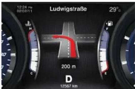 Maserati Quattroporte (2014) - •Turn-by-Turn-Navigationangezeigt - 1