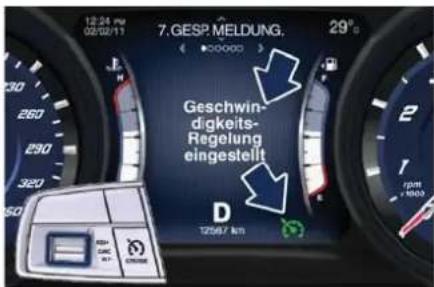 Maserati Quattroporte (2014) - Geschwindigkeiteinstellen - 1
