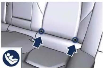 Maserati Quattroporte (2014) - EinbaueinesISOFIXUniversal Kinder-Rückhaltesystems - 1
