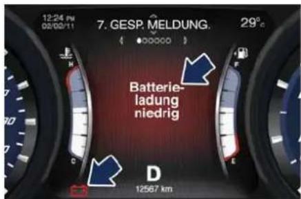 Maserati Quattroporte (2014) - Batterieladestatus - 1