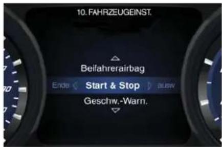 Maserati Quattroporte (2014) - Start&StopFunktionausschalten - 1