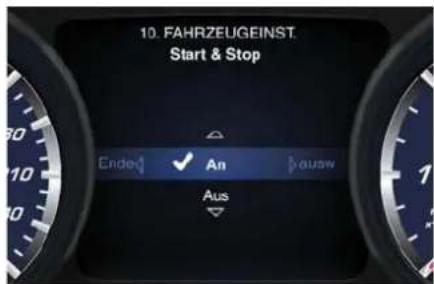 Maserati Quattroporte (2014) - Start&StopFunktionausschalten - 2