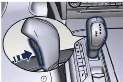 Maserati Quattroporte (2014) - Bedienelementedes Automatikgetriebes - 1