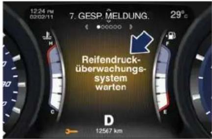 Maserati Quattroporte (2014) - TPMS-Abschaltung - 2
