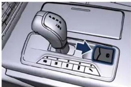 Maserati Quattroporte (2014) - Bedienelementedes Automatikgetriebes - 2