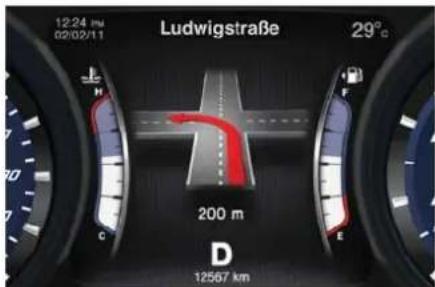 Maserati Quattroporte (2014) - •5-Sekunden-Navigations-Meldungen - 1