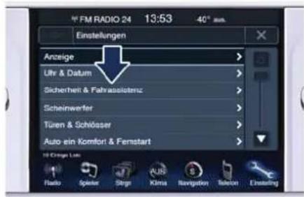 Maserati Quattroporte (2014) - ParkView® An/Aus - 1