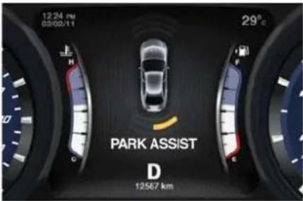 Maserati Quattroporte (2014) - Parkassistenz-Warnanzeige - 5