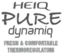 HEIQ PURE dynamiq FRESH & COMFORTABLE THERMOREGULATING