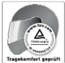 WWW.TUV.COM TUVRohmelt® ID:0959933724 Tragekomfort geprüft