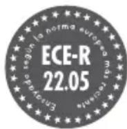 CRIVIT IAN 103796 - Homologación ECE-R 22.05 - 1