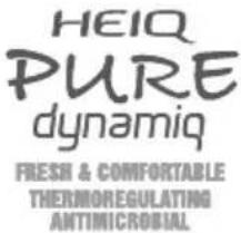 HEIQ PURE dynamiq FRESH & COMFORTABLE THERMO REGULATING ANTIMICROBIAL