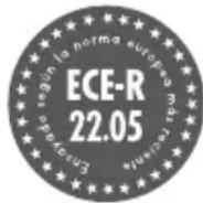 CRIVIT IAN 292223 - Homologación ECE-R 22.05 - 1