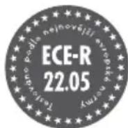 CRIVIT IAN 292224 - ECE-R 22.05 Homologace - 1