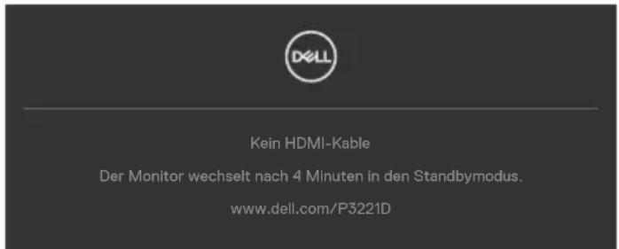 DELL P3221D - Selbsttest - 1