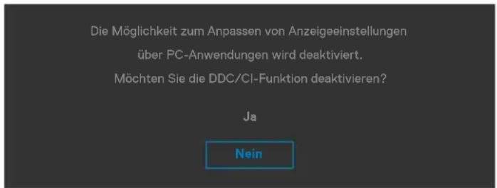 DELL P3221D - Warnmeldungen - 2