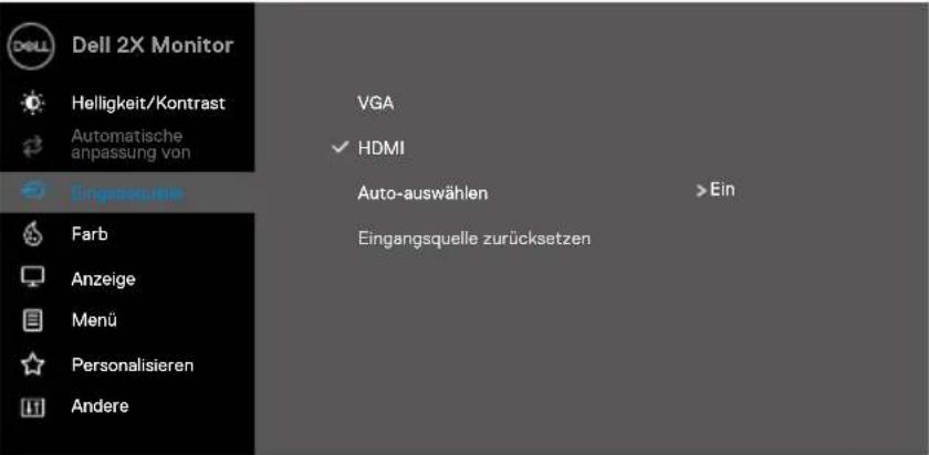 DELL E Series E2421HN - Auf das OSD-menü zugreifen - 7