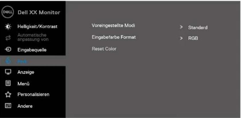 DELL E Series E2421HN - Auf das OSD-menü zugreifen - 9