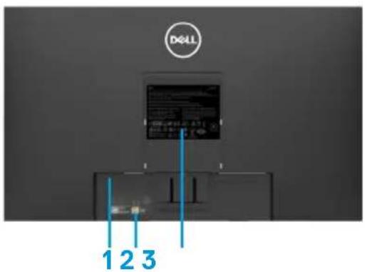 DELL E Series E2421HN - Rückansicht - 1