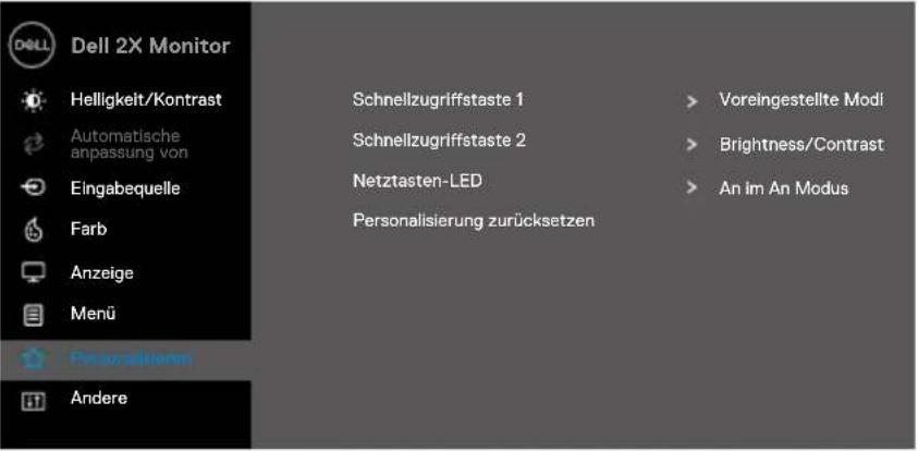 DELL E Series E2421HN - Auf das OSD-menü zugreifen - 22