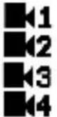MOTOROLA MBP483 - Main menu button ≡ - 3