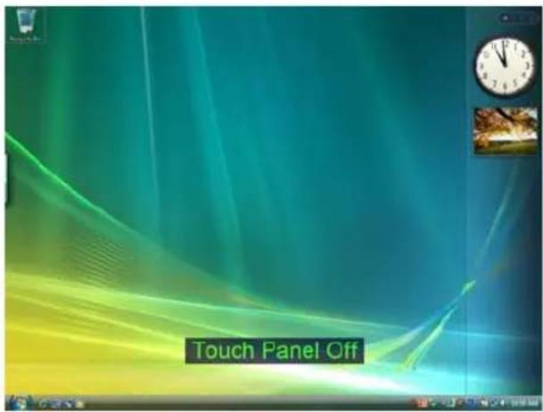 Touch Panel Off