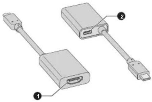 TOSHIBA Portégé X20W-D - USB Type-C™ Adapters - 2