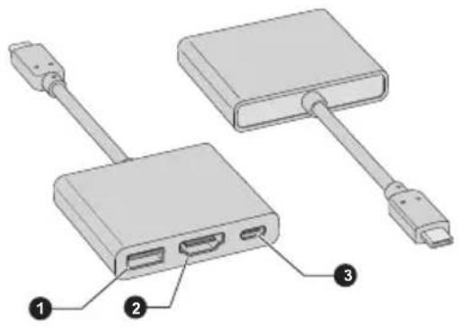 TOSHIBA Portégé X20W-D - USB Type-C™ Adapters - 4