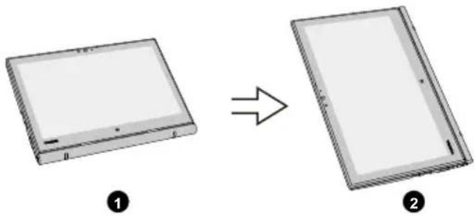 TOSHIBA Portégé Z20t-B - Changing the screen orientation - 1