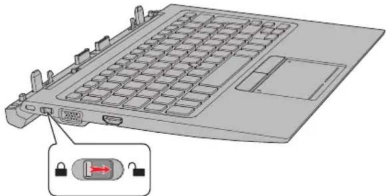 TOSHIBA Portégé Z20t-B - Converting to laptop mode - 1