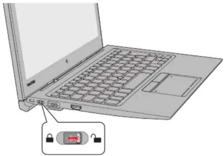 TOSHIBA Portégé Z20t-B - Connecting the security lock - 1