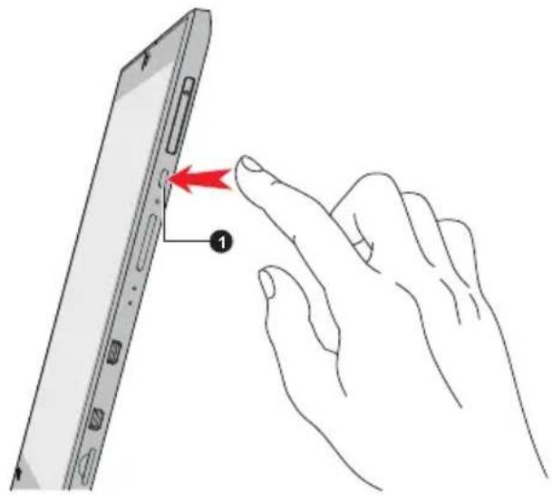 TOSHIBA Portégé Z20t-B - Turning on the power - 1