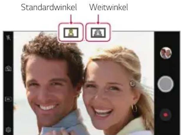 Standardwinkel Weitwinkel