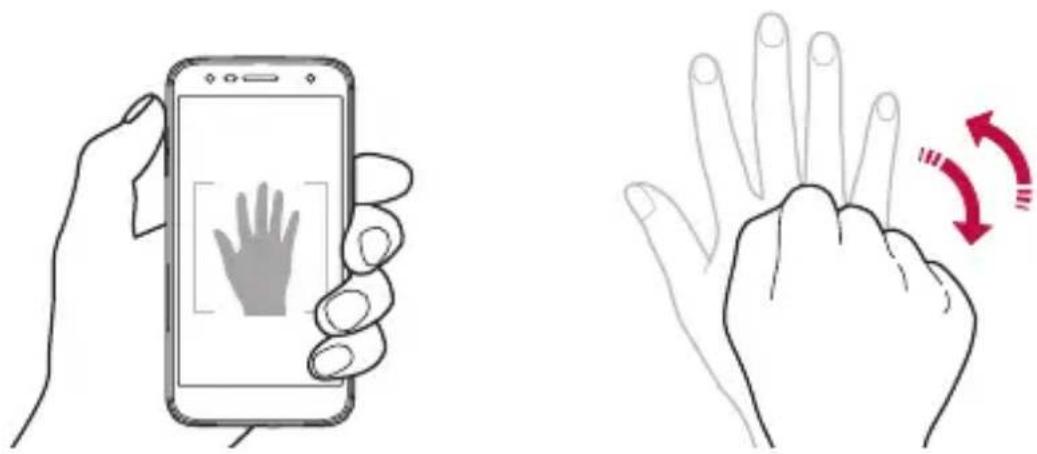LG X Power 3 - Scatto tramite gesto della mano - 1