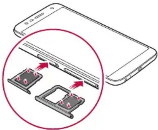 LG X Power 3 - Installazione della scheda SIM - 6