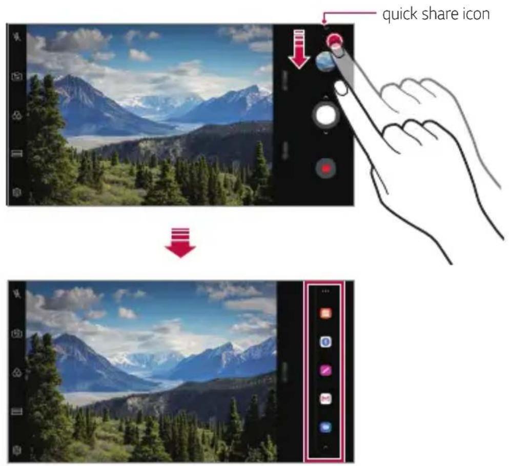 LG Stylo 5 - quick share - 1