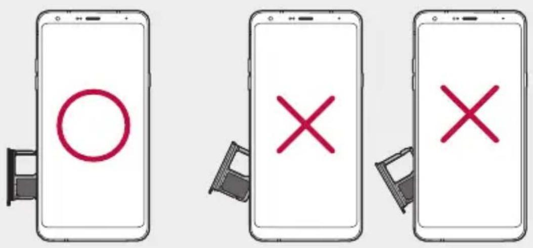 LG Stylo 5 - Installing the SIM card - 7