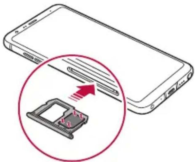 LG Stylo 5 - Installing the SIM card - 5