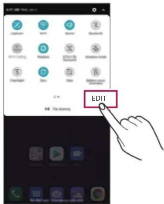 LG Stylo 5 - Notifications panel - 2