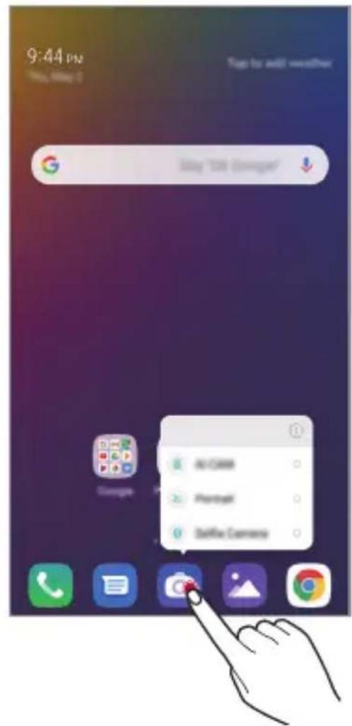 LG Stylo 5 - App Shortcuts - 1