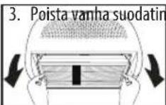 HOMEDICS TotalClean AP-DT10-SA - HEPA-SUODATTIMEN VAIHTAMINEN - 3
