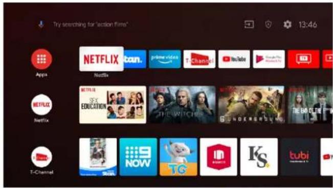 TCL 65BP615 - Accessing Smart TV Homepage - 1