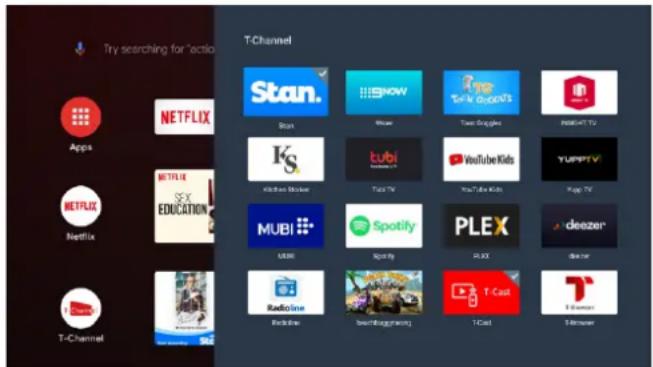 TCL 55P616 - Accessing T-Channel - 1