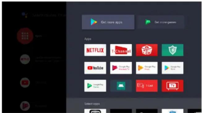 TCL 55P616 - Accessing Google Play - 1