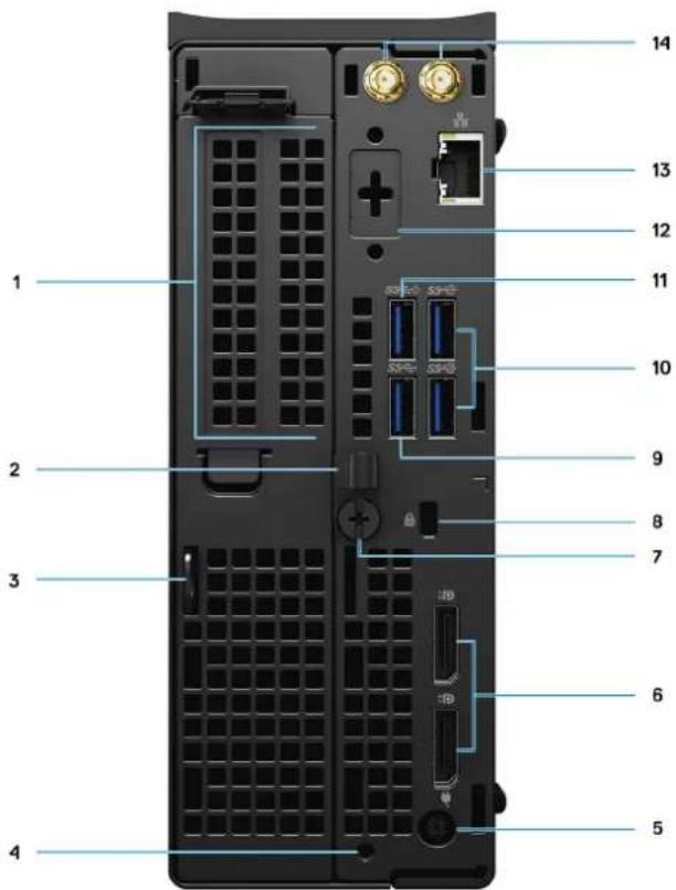 DELL Precision 3240 Compact - Back - 1