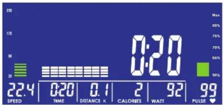Flow Fitness Stelvio Pro i - Handmatige training - 2