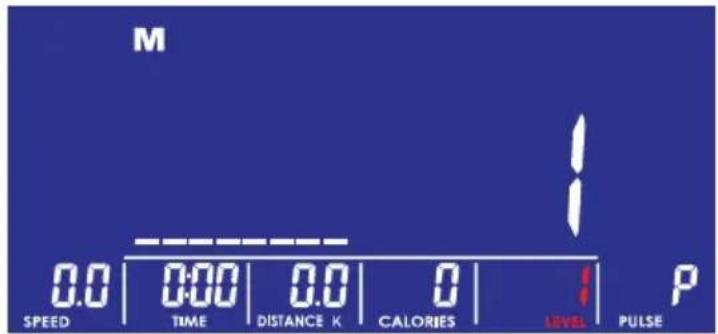 Flow Fitness Stelvio Pro i - Handmatige training - 1
