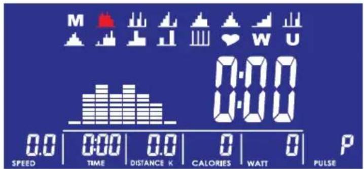 Flow Fitness Stelvio Pro i - Voorgeprogrameerde training - 1