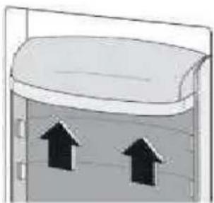 SCHNEIDER SCSBSWD436NFX - Colocación de los estantes de las puertas - 1