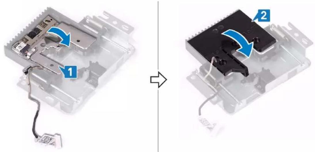 DELL OptiPlex 7470 - Installing the pop-up camera - 1
